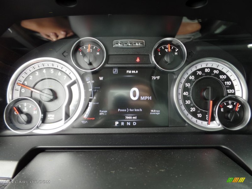 2014 Ram 1500 Sport Regular Cab Gauges Photos