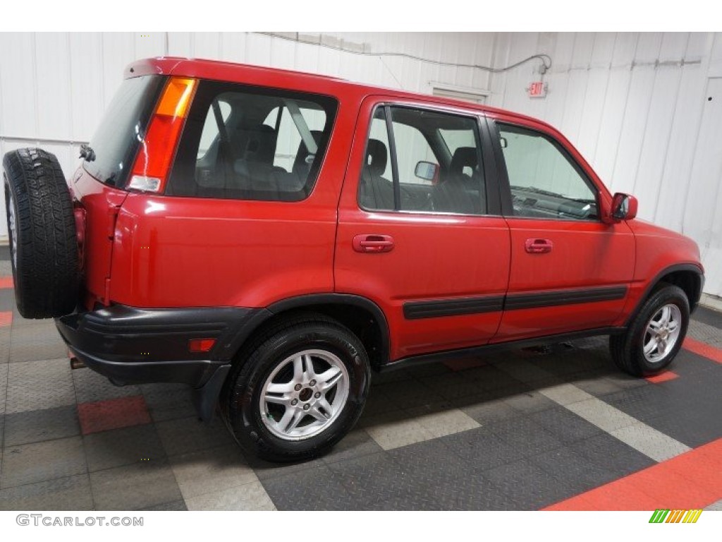 1999 CR-V EX 4WD - Milano Red / Charcoal photo #7