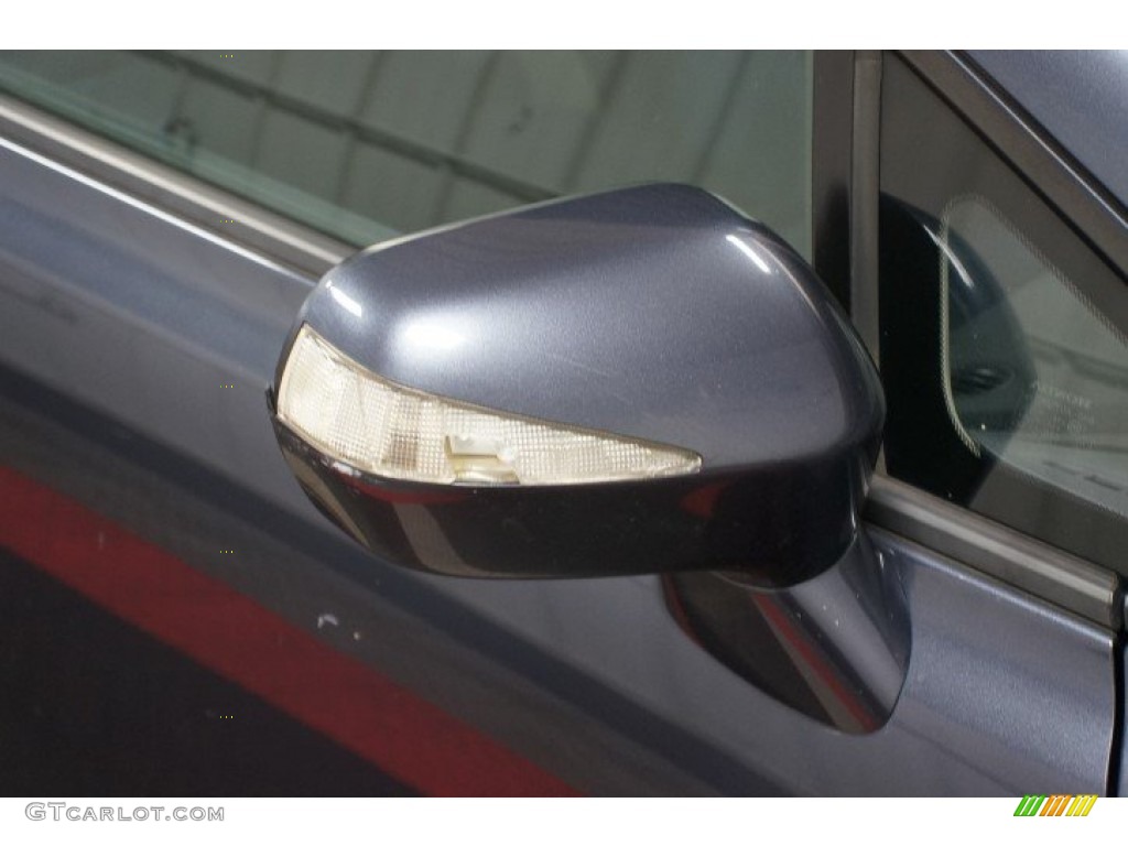 2008 Civic Hybrid Sedan - Magnetic Pearl / Blue photo #45