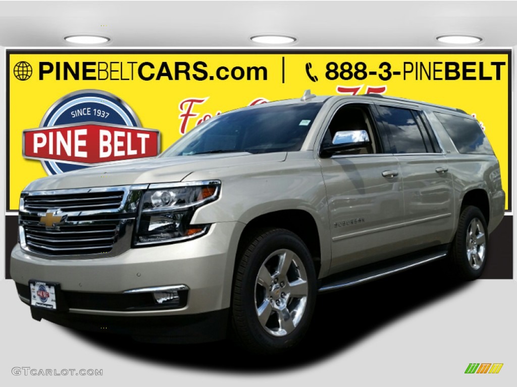 Champagne Silver Metallic Chevrolet Suburban