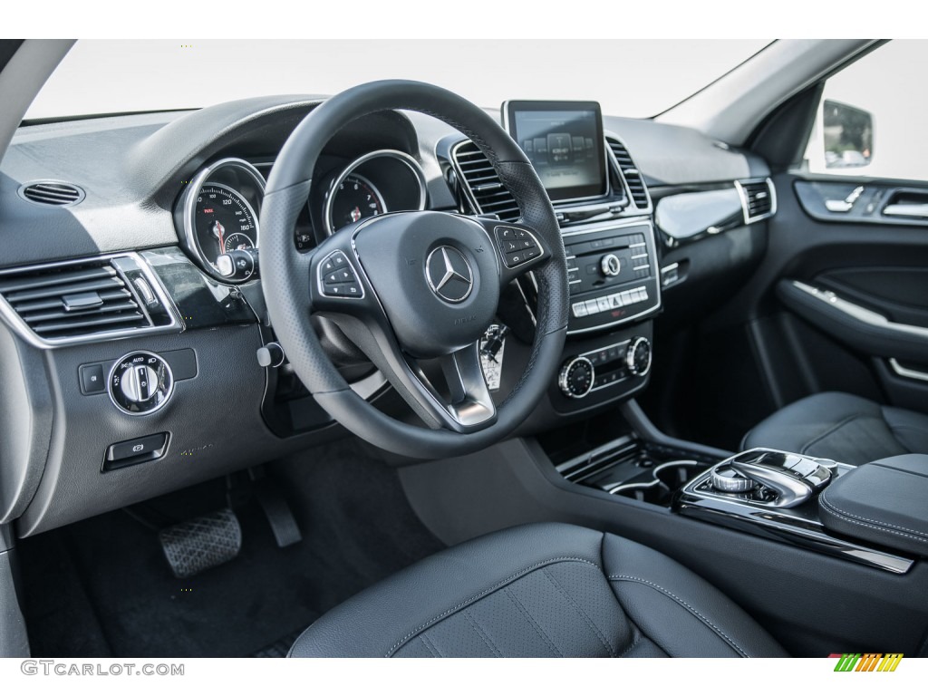 Black Interior 2016 Mercedes-Benz GLE 350 Photo #106715071