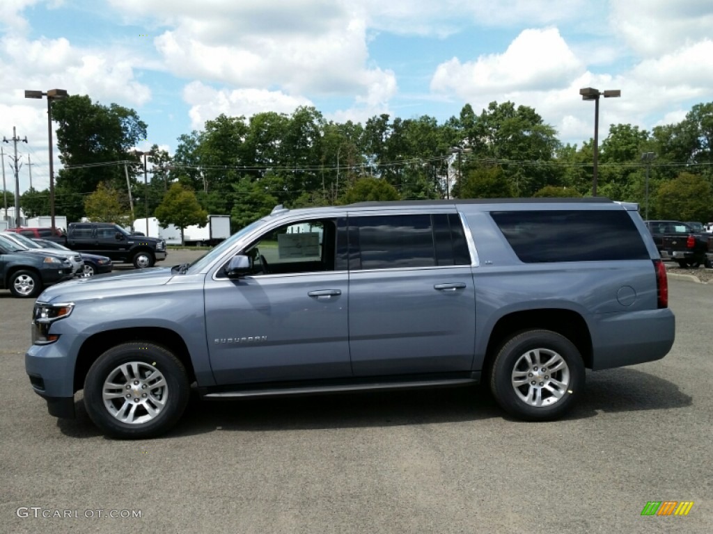 2016 Suburban LS 4WD - Slate Grey Metallic / Jet Black photo #3
