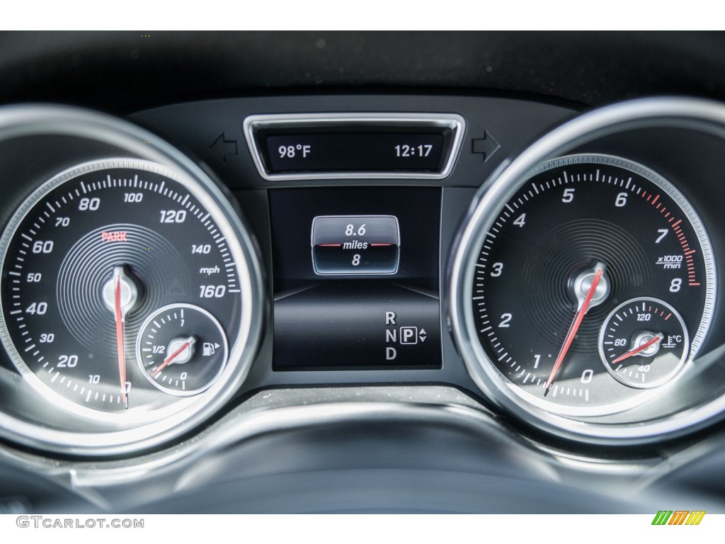 2016 Mercedes-Benz GLE 350 Gauges Photo #106715221