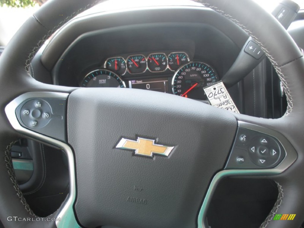 2015 Silverado 3500HD LTZ Crew Cab 4x4 - Deep Ruby Metallic / Cocoa/Dune photo #13