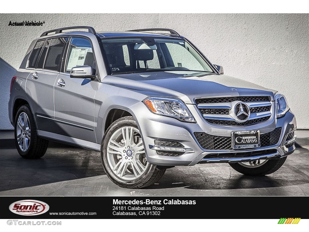 2015 GLK 350 - Paladium Silver Metallic / Black photo #1