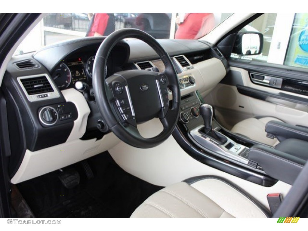 Autobiography Ebony/Ivory Interior 2012 Land Rover Range Rover Sport Autobiography Photo #106718449