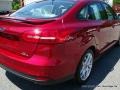 2015 Ruby Red Metallic Ford Focus SE Sedan  photo #34