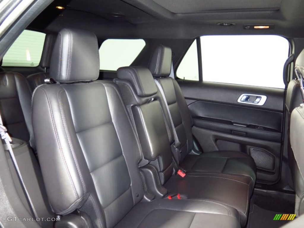 2015 Explorer Limited 4WD - Magnetic / Charcoal Black photo #6