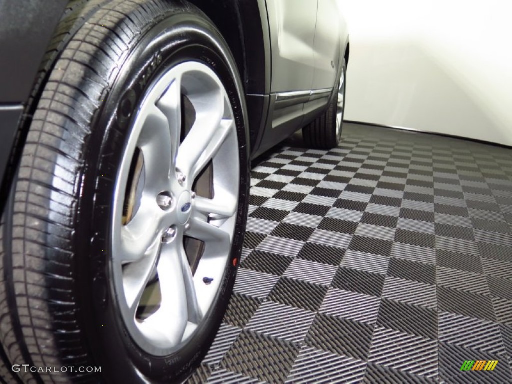 2015 Explorer Limited 4WD - Magnetic / Charcoal Black photo #9