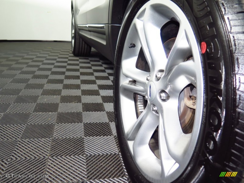 2015 Explorer Limited 4WD - Magnetic / Charcoal Black photo #13