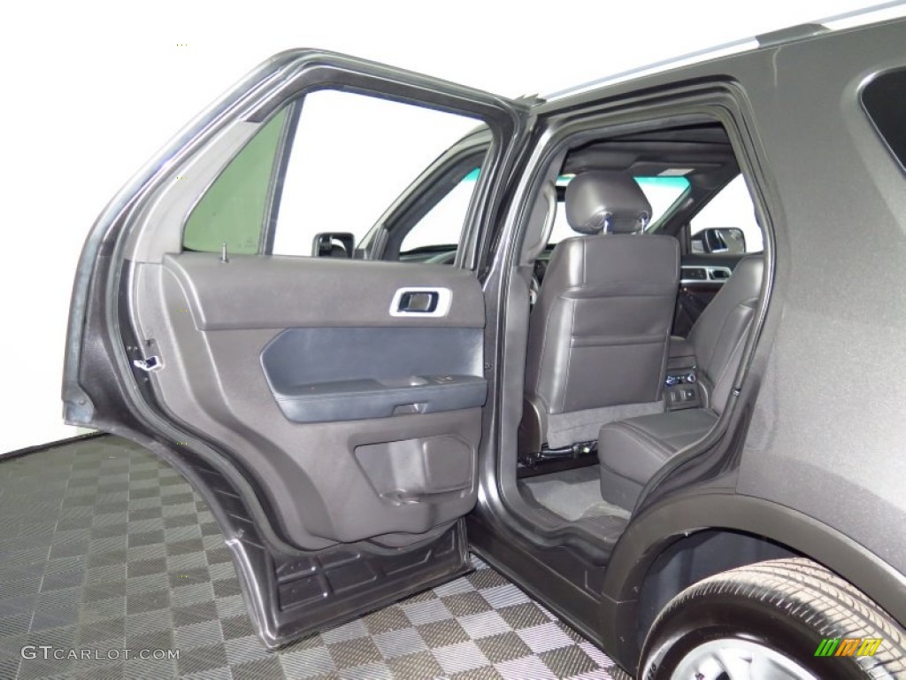2015 Explorer Limited 4WD - Magnetic / Charcoal Black photo #14