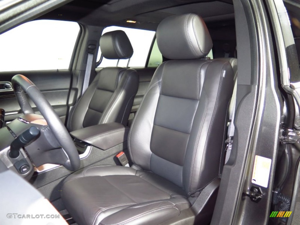 2015 Explorer Limited 4WD - Magnetic / Charcoal Black photo #17