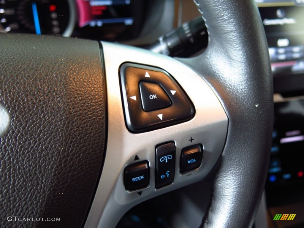 2015 Explorer Limited 4WD - Magnetic / Charcoal Black photo #20