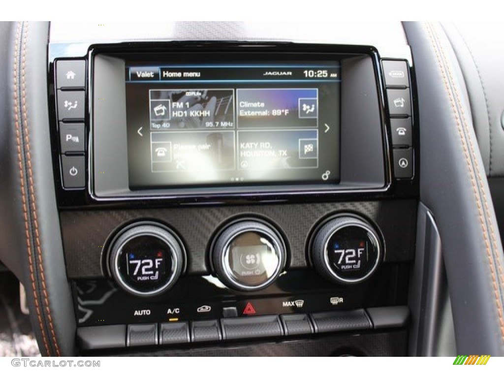 2016 Jaguar F-TYPE R Coupe Controls Photo #106720738