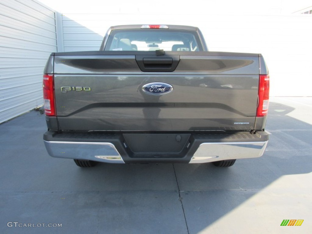 2015 F150 XL SuperCab - Magnetic Metallic / Medium Earth Gray photo #5