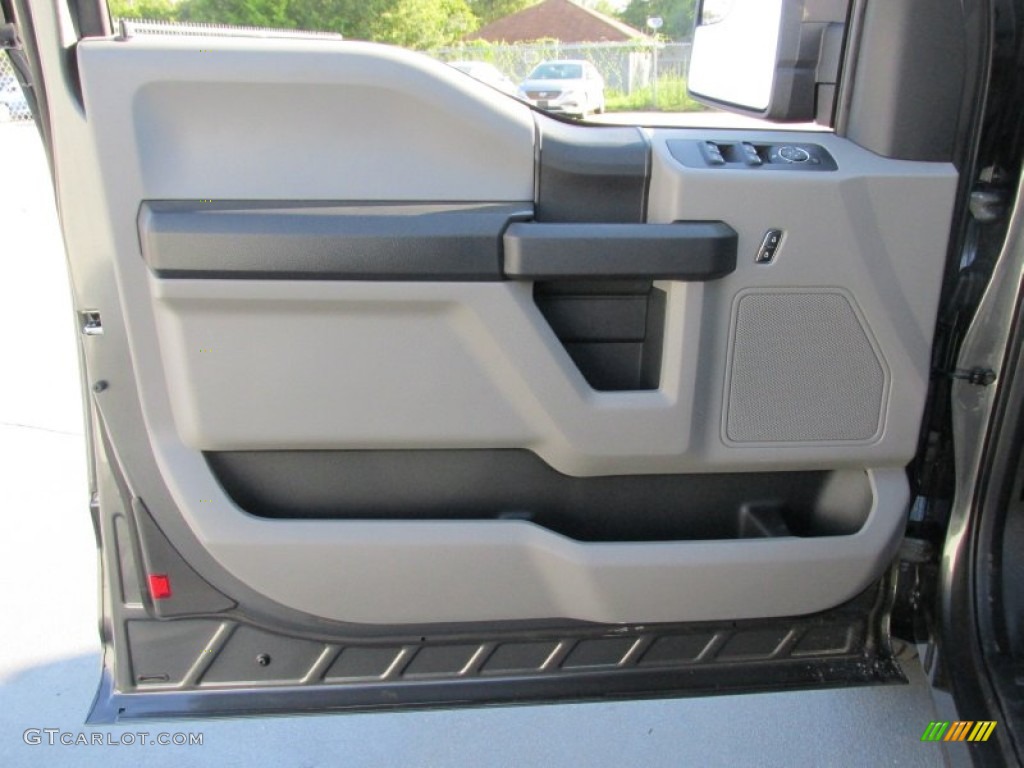 2015 F150 XL SuperCab - Magnetic Metallic / Medium Earth Gray photo #19