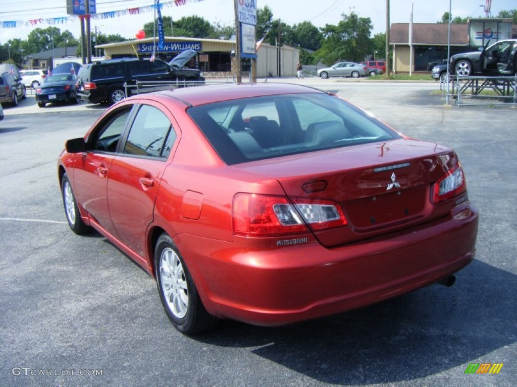 2011 Galant FE - Rave Red / Gray Sport photo #3