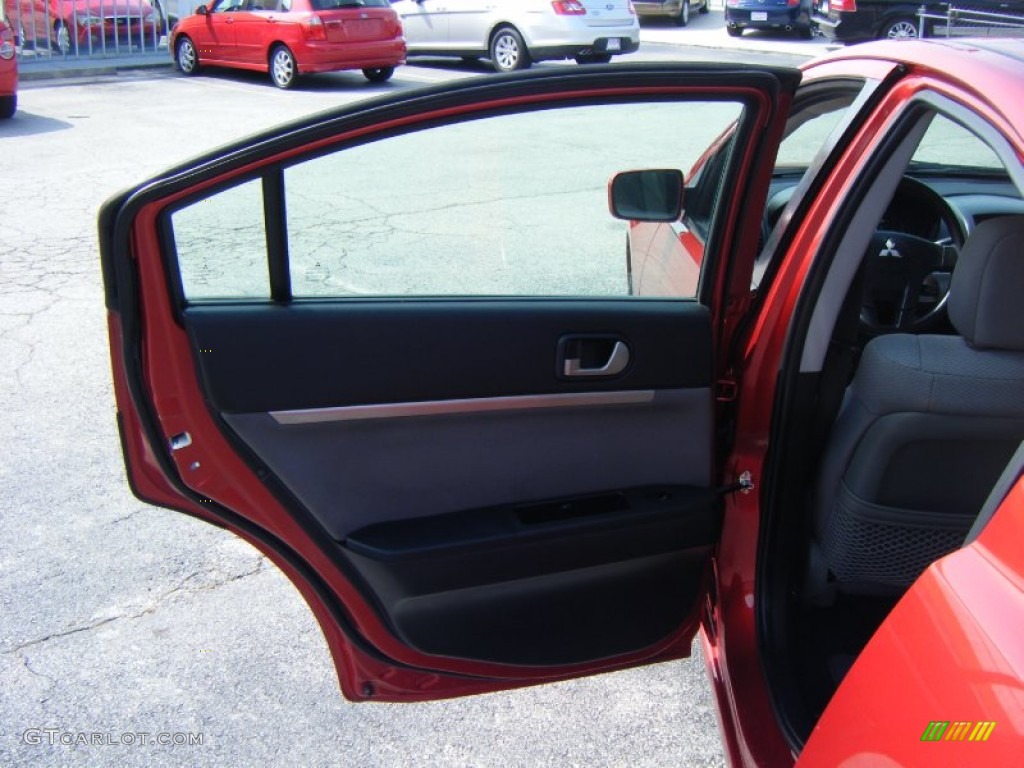 2011 Galant FE - Rave Red / Gray Sport photo #9