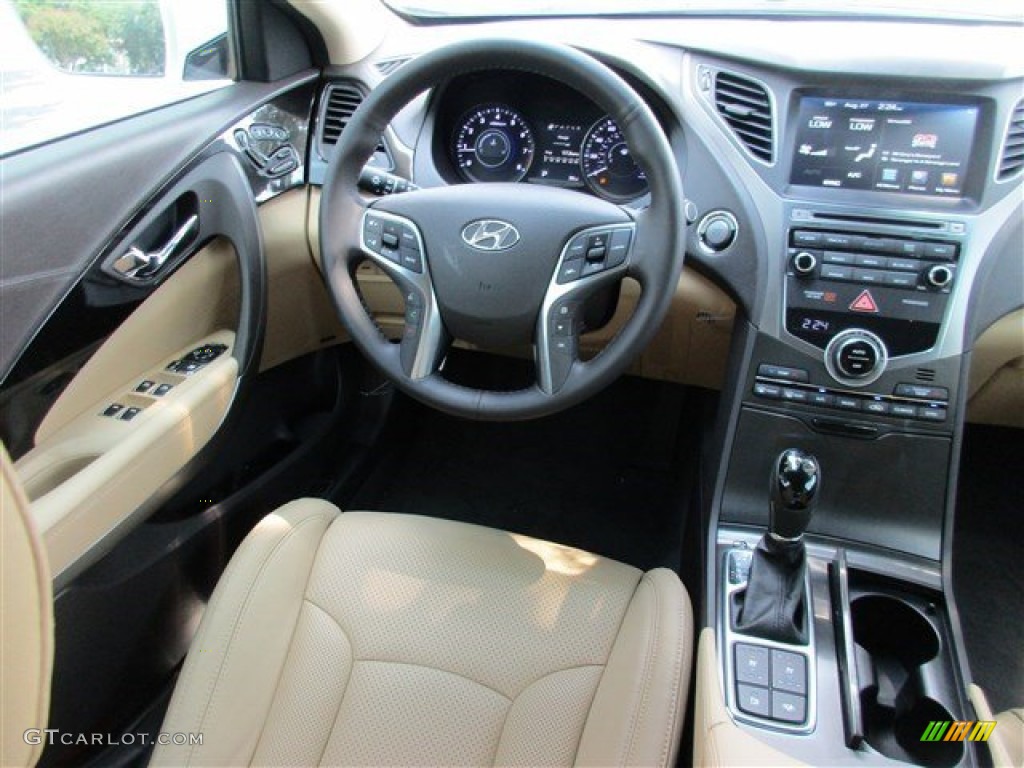 2015 Hyundai Azera Limited Camel Dashboard Photo #106726147
