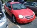 2005 Flame Red Dodge Neon SXT  photo #2