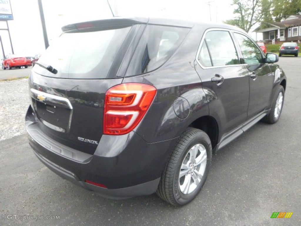 2016 Equinox LS AWD - Tungsten Metallic / Jet Black photo #7