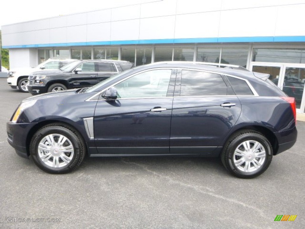 Sapphire Blue Metallic 2016 Cadillac SRX Luxury AWD Exterior Photo #106727839