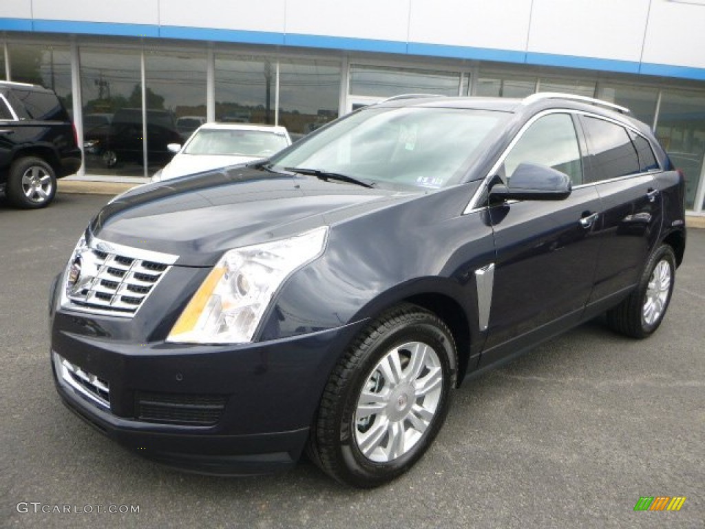 Sapphire Blue Metallic 2016 Cadillac SRX Luxury AWD Exterior Photo #106727848