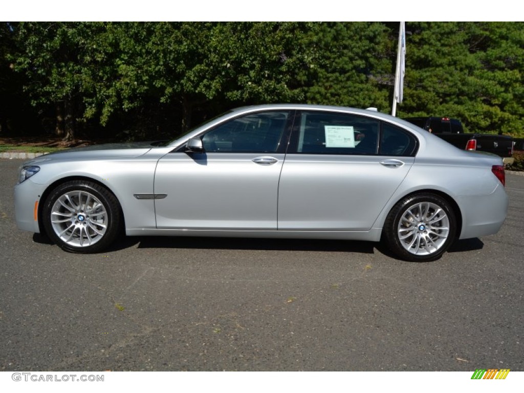 Glacier Silver Metallic 2015 BMW 7 Series 750Li xDrive Sedan Exterior Photo #106728175