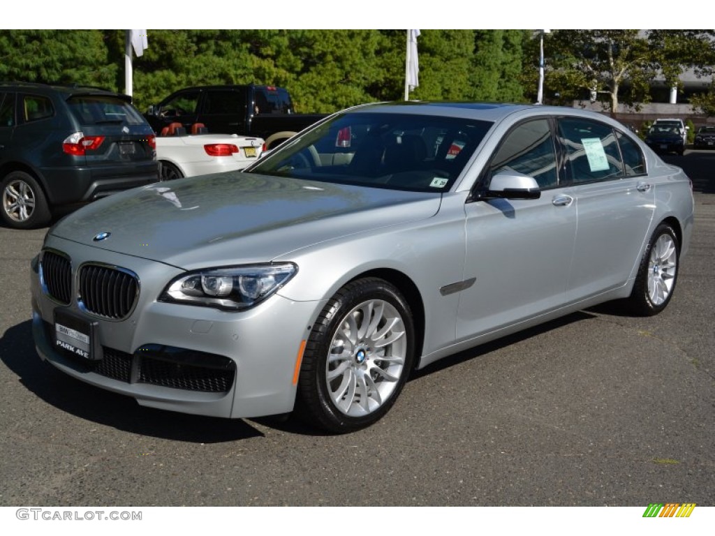 Glacier Silver Metallic 2015 BMW 7 Series 750Li xDrive Sedan Exterior Photo #106728196