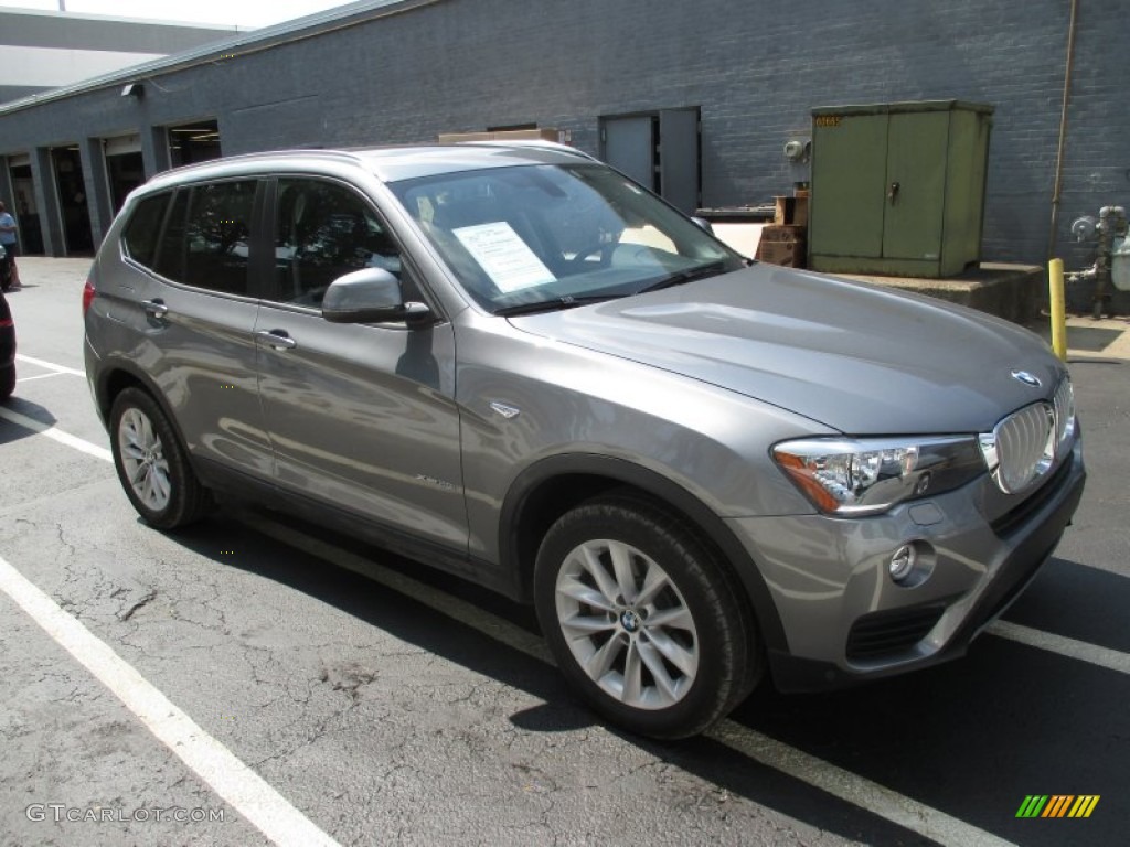Space Grey Metallic 2015 BMW X3 xDrive28i Exterior Photo #106728463