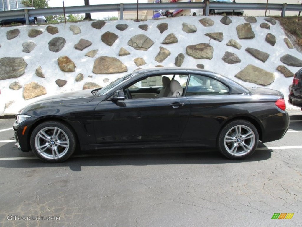 Jet Black 2016 BMW 4 Series 428i xDrive Convertible Exterior Photo #106728853