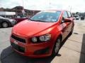 2012 Inferno Orange Metallic Chevrolet Sonic LS Hatch  photo #8