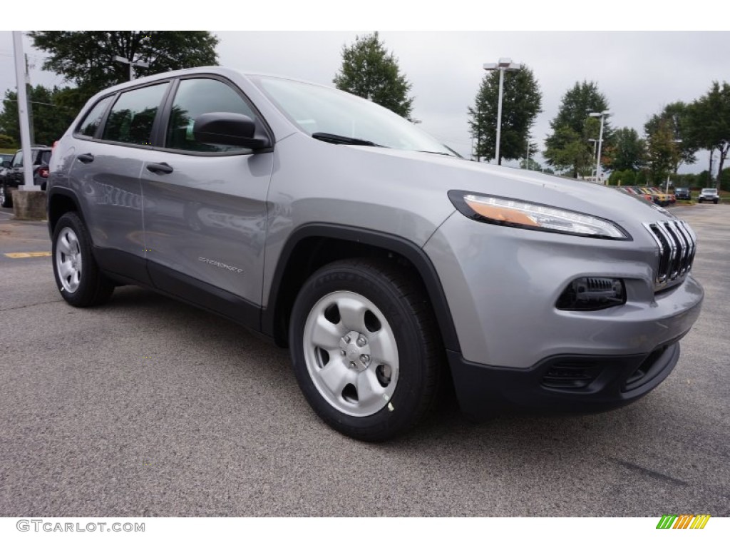 Billet Silver Metallic 2016 Jeep Cherokee Sport Exterior Photo #106729153