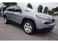 Billet Silver Metallic 2016 Jeep Cherokee Sport Exterior