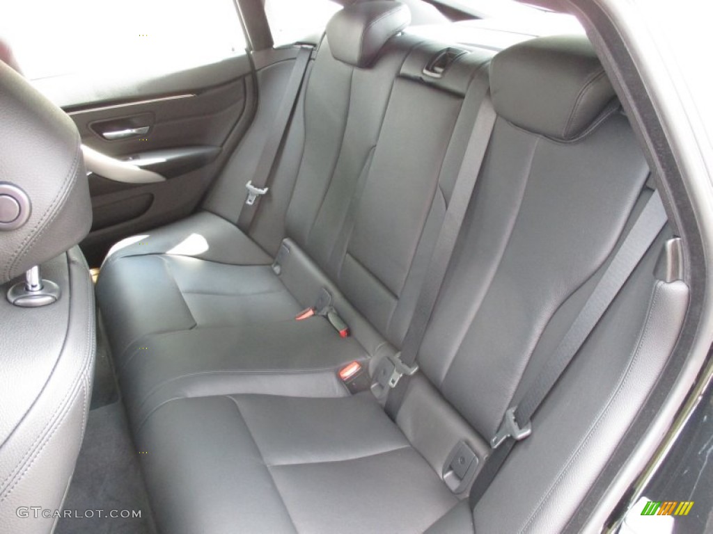 Black Interior 2016 BMW 4 Series 435i xDrive Gran Coupe Photo #106729657