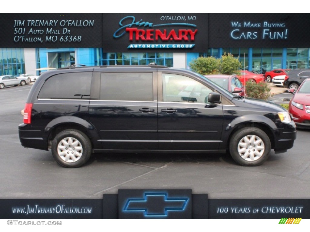 2010 Town & Country LX - Blackberry Pearl / Medium Slate Gray/Light Shale photo #1