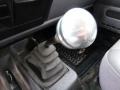 1998 Jeep Wrangler Mist Grey Interior Transmission Photo