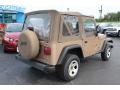 2000 Desert Sand Pearl Jeep Wrangler SE 4x4  photo #3