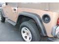 2000 Desert Sand Pearl Jeep Wrangler SE 4x4  photo #4