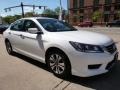 2013 White Orchid Pearl Honda Accord LX Sedan  photo #3