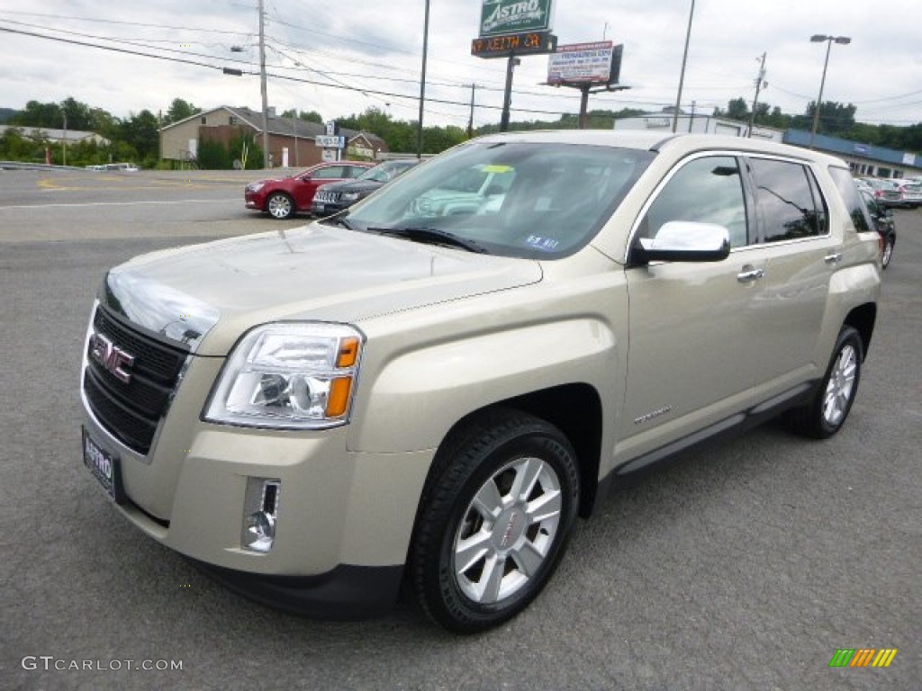 Gold Mist Metallic 2012 GMC Terrain SLE AWD Exterior Photo #106736665