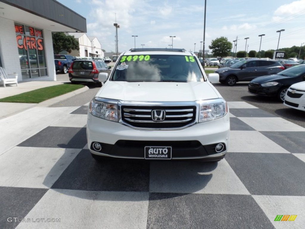 2015 Pilot Touring - Taffeta White / Gray photo #2