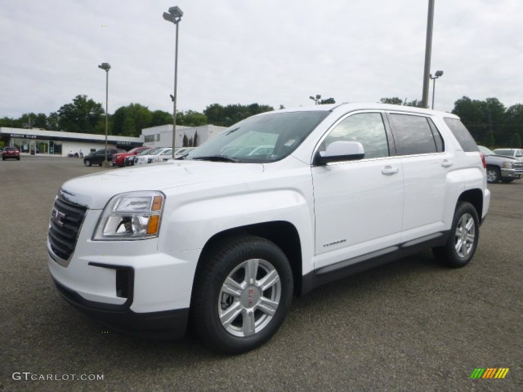 Summit White 2016 GMC Terrain SLE AWD Exterior Photo #106741698
