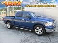 2011 Deep Water Blue Pearl Dodge Ram 1500 Big Horn Quad Cab 4x4  photo #1