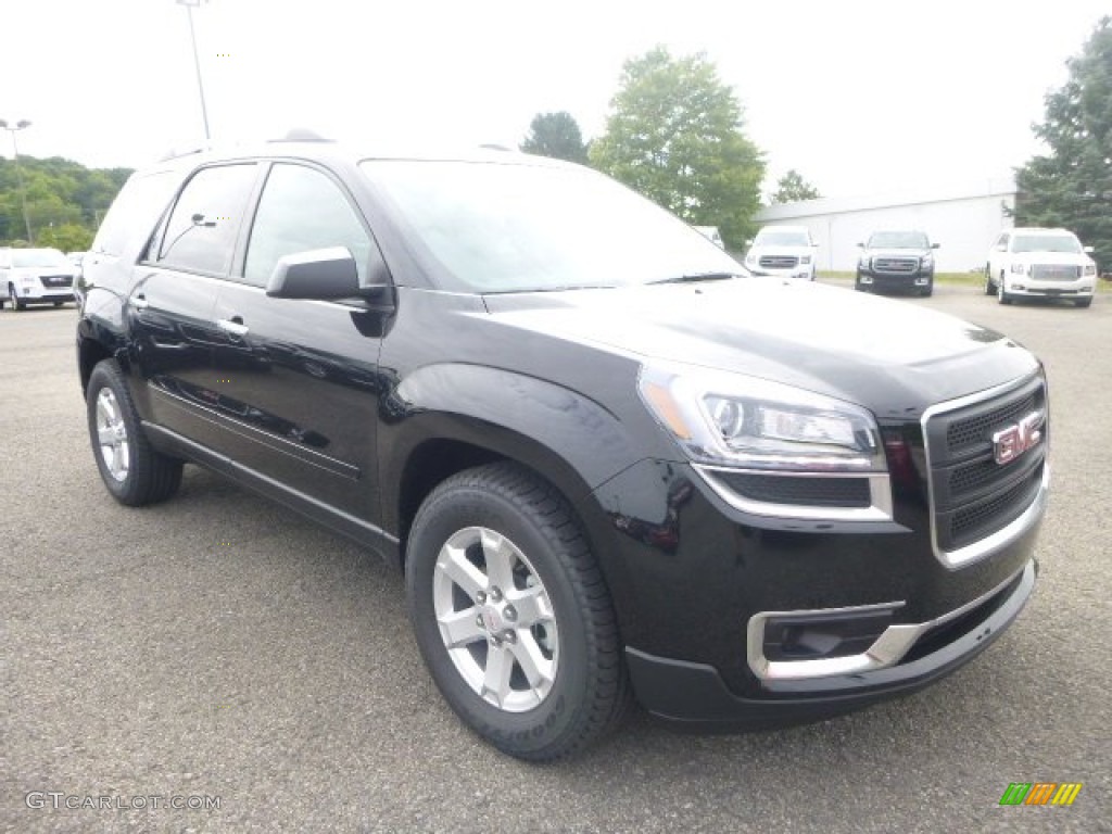 2016 Acadia SLE AWD - Ebony Twilight Metallic / Ebony photo #11