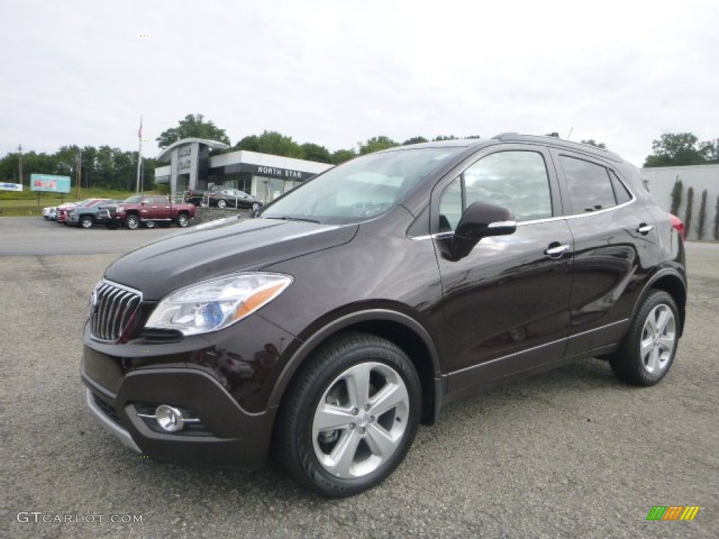Deep Espresso Brown Metallic 2015 Buick Encore Convenience Exterior Photo #106742737