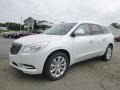 White Frost Tricoat 2016 Buick Enclave Premium AWD Exterior