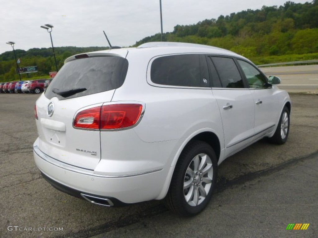 White Frost Tricoat 2016 Buick Enclave Premium AWD Exterior Photo #106743301