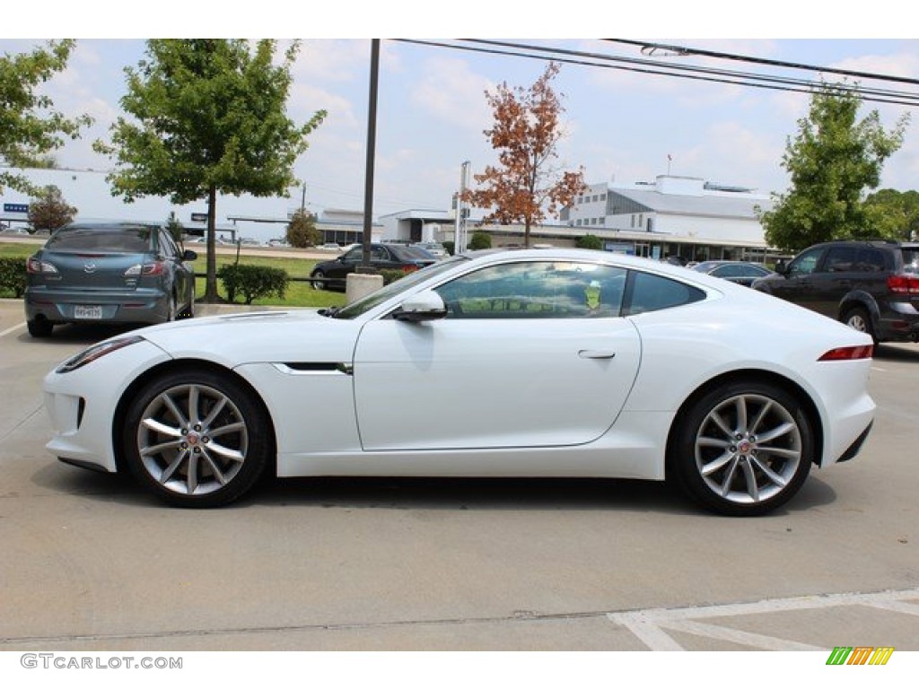 Polaris White 2016 Jaguar F-TYPE S Coupe Exterior Photo #106743952