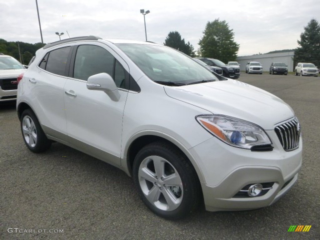 White Pearl Tricoat 2015 Buick Encore Convenience Exterior Photo #106743985